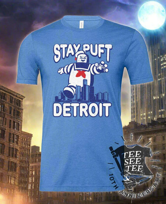 Tee See Tee Men's Apparel Stay Puft Detroit Unisex T-shirt | Tee See Tee Exclusive