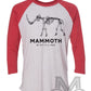 Tee See Tee Men's Apparel Mammoth Skeleton Baseball T-Shirt | National Red