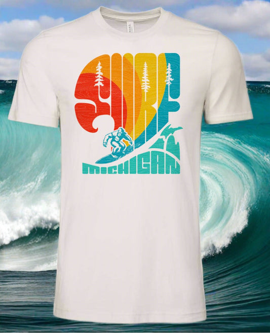 Tee See Tee Men's Apparel Surf Michigan Unisex T-Shirt | Tee See Tee Exclusive