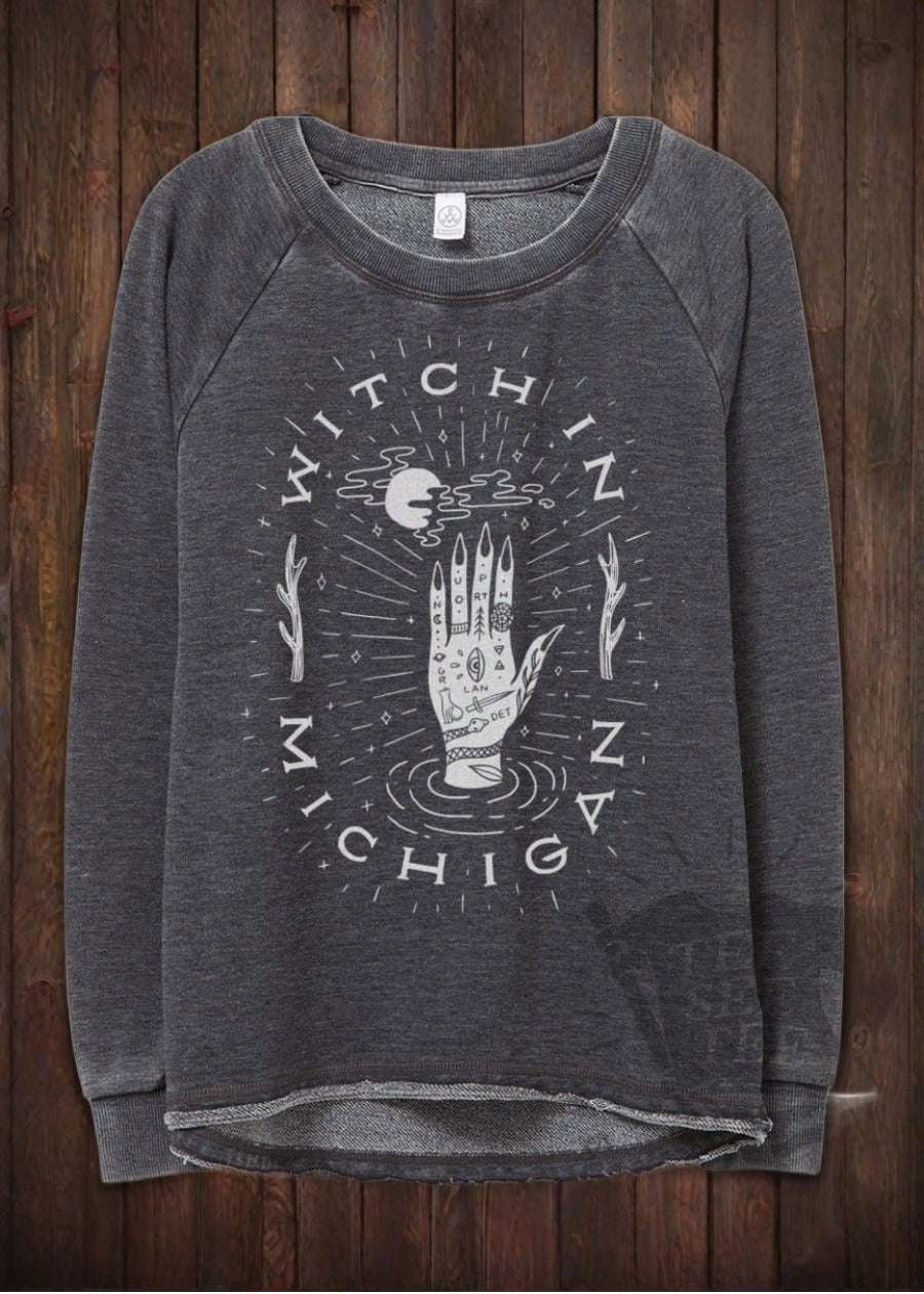 Tee See Tee Men's Apparel Witchigan Lazyday Sweatshirt | Tee See Tee Exclusive