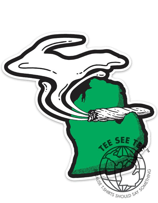 Tee See Tee Misc 4" Baked In Michigan™ Sticker | Tee See Tee