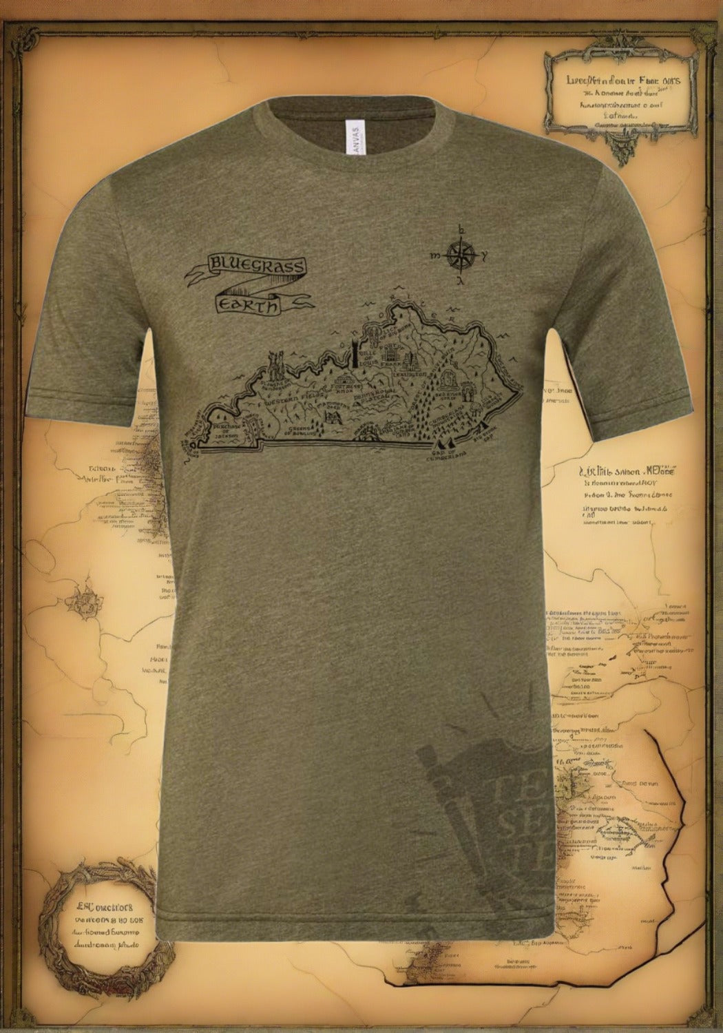 Tee See Tee Men's Apparel Bluegrass Earth™ Unisex T-Shirt | Tee See Tee Original