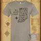 Tee See Tee Men's Apparel Crossroads of Earth™ Indiana Unisex T-Shirt | Tee See Tee Exclusive