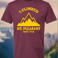 Tee See Tee Men's Apparel I Climbed Mt. Pleasant Unisex Tee | Tee See Tee Exclusive