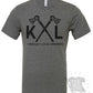 Tee See Tee Men's Apparel Kingsley Local "Axes" Unisex T-Shirt | Heather Grey