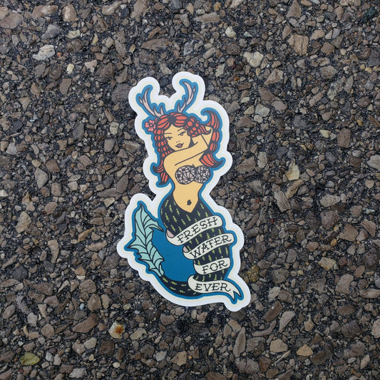 Michigan Mermaid Sticker