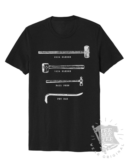 Tee See Tee Workshop Merch | Tools of the Trade Unisex T-Shirt